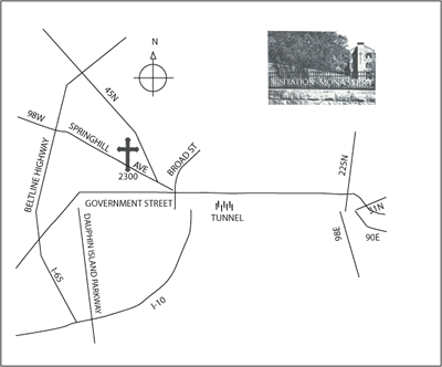 Visitation Monastery Map